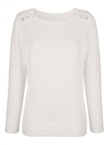 Вязаный пуловер