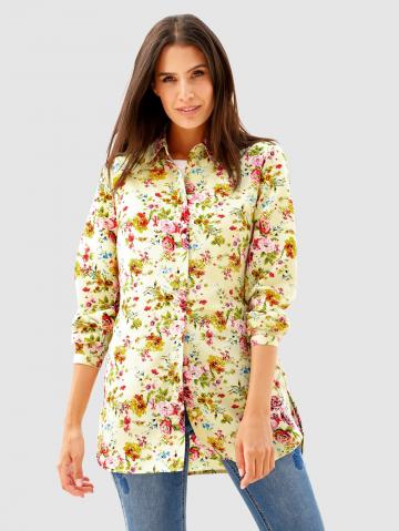 Длинная блузка