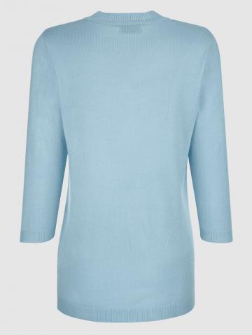 Вязаный пуловер