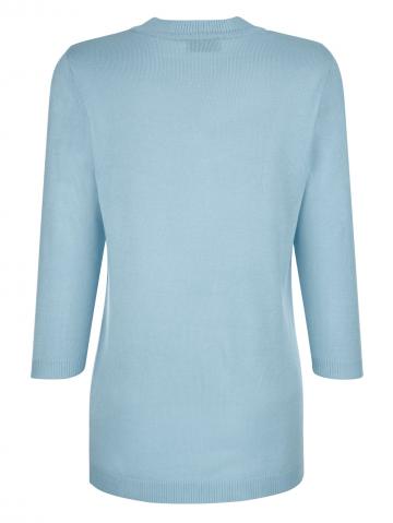 Вязаный пуловер