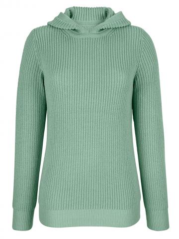 Вязаный пуловер