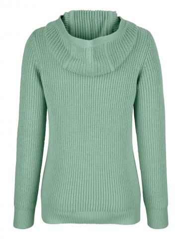 Вязаный пуловер