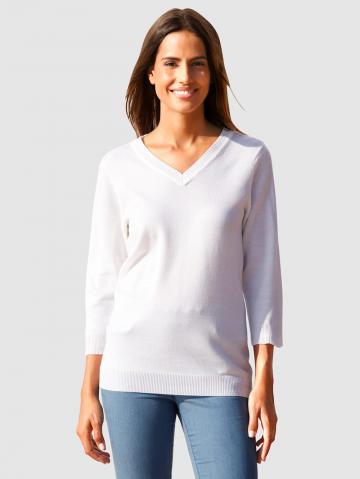 Вязаный пуловер