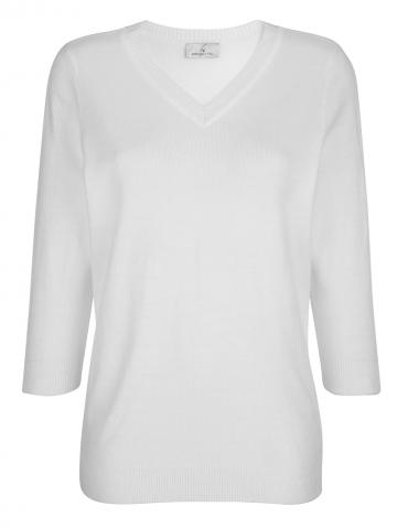 Вязаный пуловер