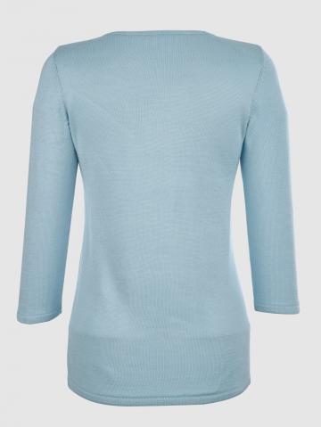 Вязаный пуловер