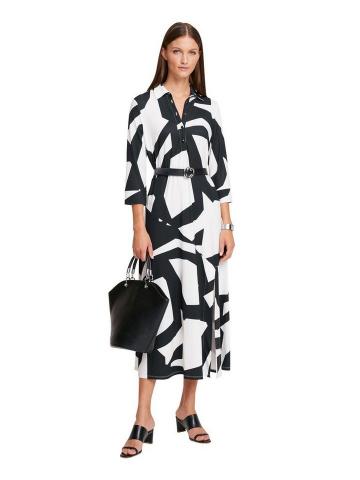 Платье с узором 