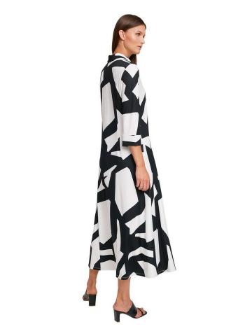 Платье с узором 