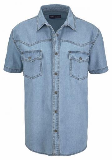 Джинсовая рубашка