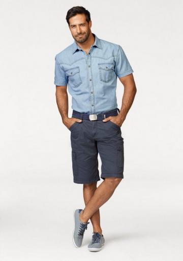 Джинсовая рубашка