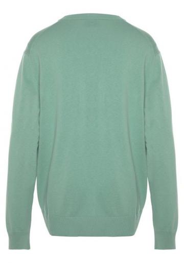 Вязаный пуловер