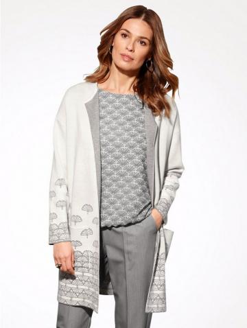 Вязаное пальто 