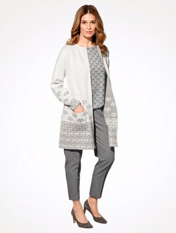 Вязаное пальто 