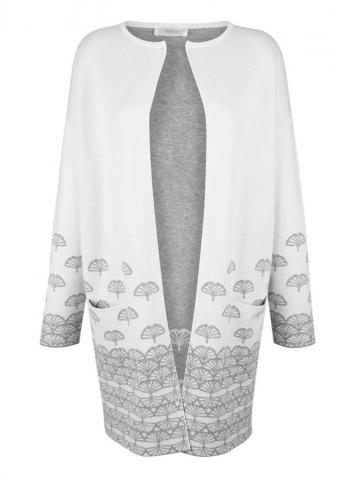 Вязаное пальто 