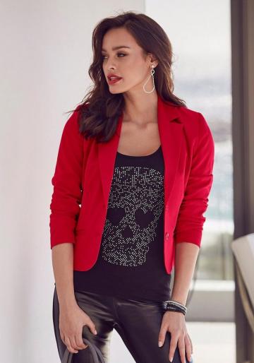 Короткий блейзер