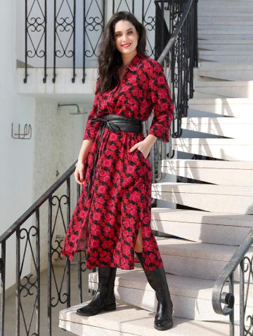 Платье из джерси