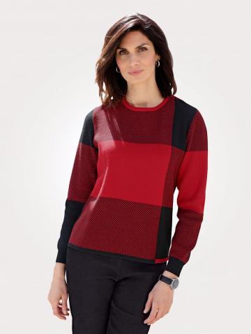 Вязаный пуловер