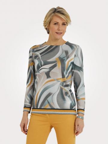 Вязаный пуловер