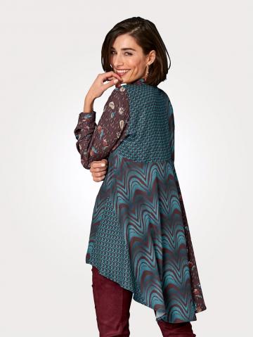 Длинная блузка