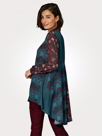 Длинная блузка