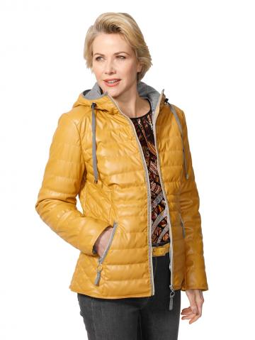 Куртка из искусственной кожи