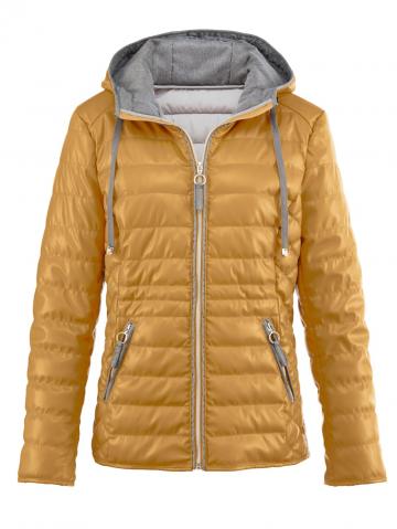 Куртка из искусственной кожи