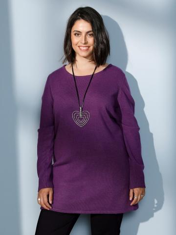 Вязаный пуловер