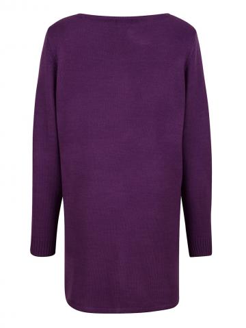 Вязаный пуловер