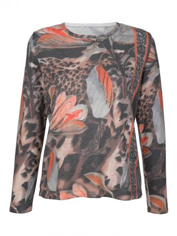 Вязаный пуловер