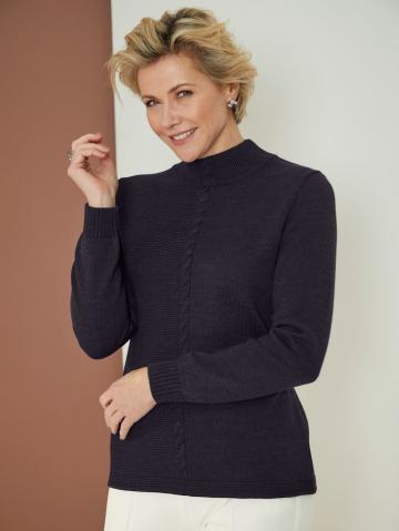 Длинный пуловер