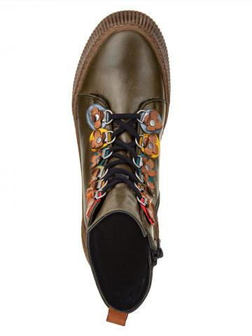 Сапожки на шнуровке