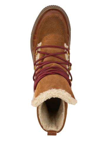 Сапожки на шнуровке