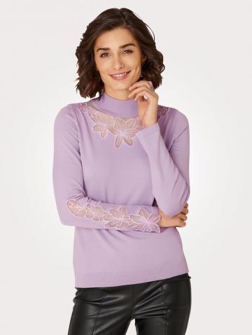 Вязаный пуловер