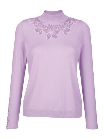 Вязаный пуловер