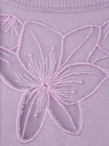 Вязаный пуловер