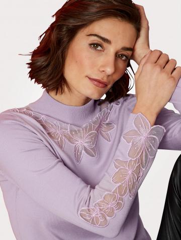 Вязаный пуловер