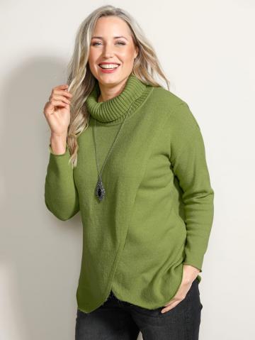 Вязаный пуловер