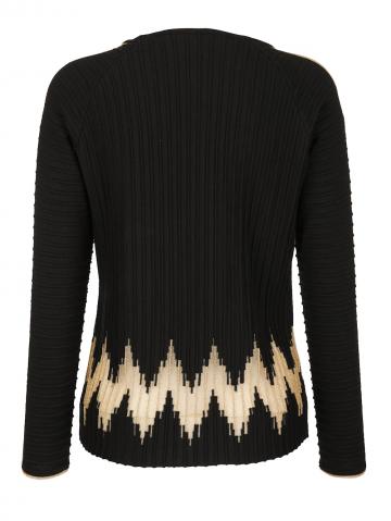 Вязаный пуловер