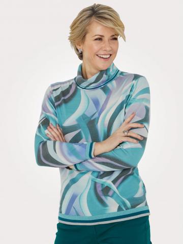 Вязаный пуловер