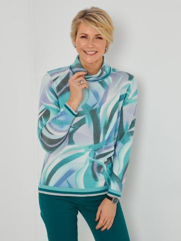 Вязаный пуловер