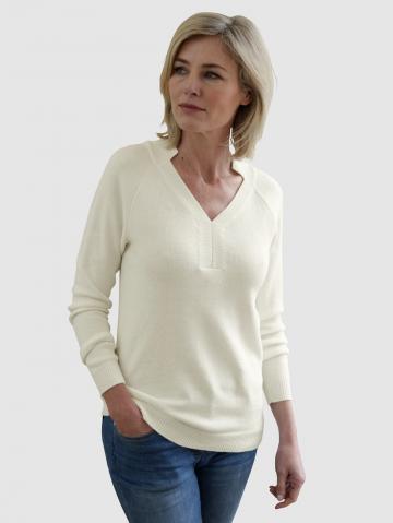 Вязаный пуловер