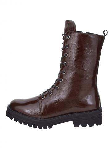 Сапожки на шнуровке