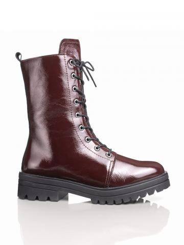 Сапожки на шнуровке