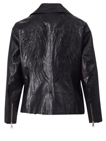 Куртка из искусственной кожи