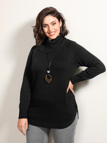 Вязаный пуловер