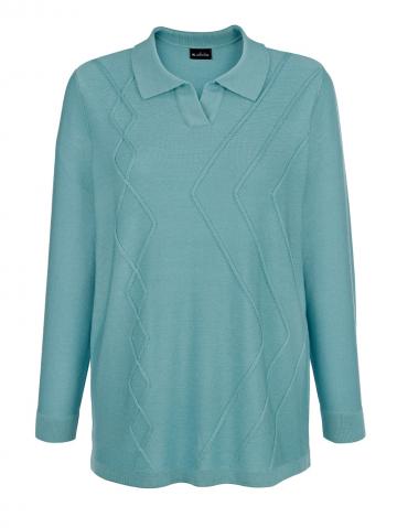 Вязаный пуловер