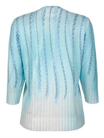 Вязаный пуловер