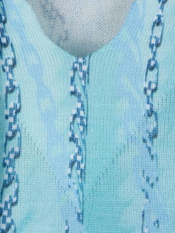 Вязаный пуловер