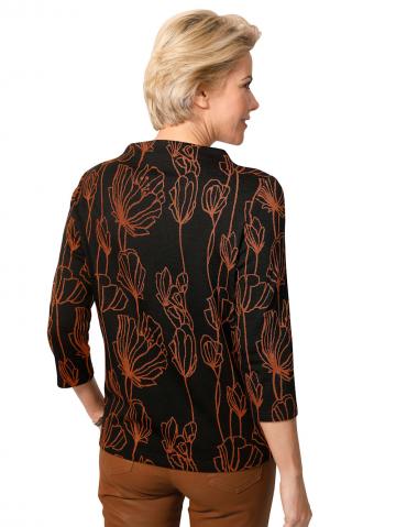 Вязаный пуловер