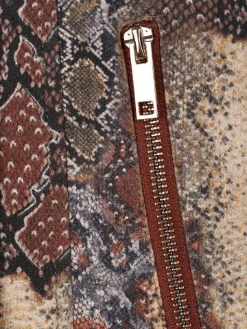 Куртка из искусственной кожи