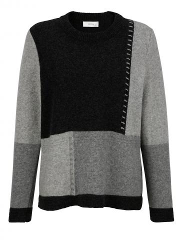 Вязаный пуловер